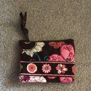 Vera Bradley Mod Floral Coin Purse Zip Pouch. Pre-owned. Great condition.